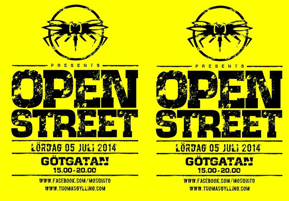 Mosquito StreetParty – Lördag 5 juli